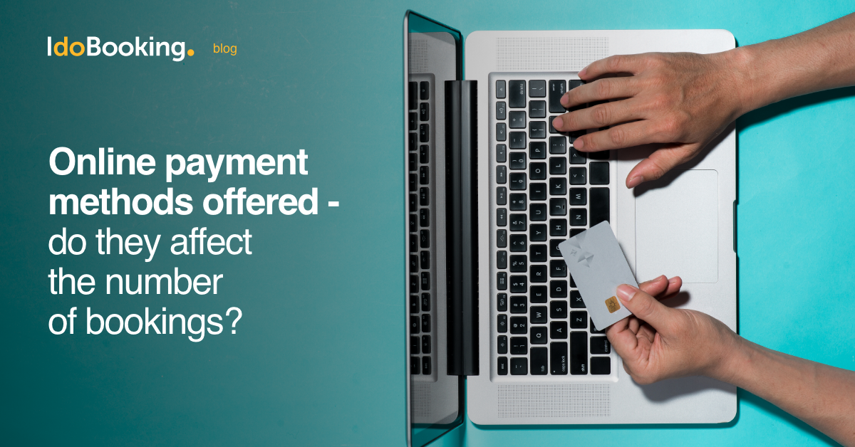 Online payment methods offered