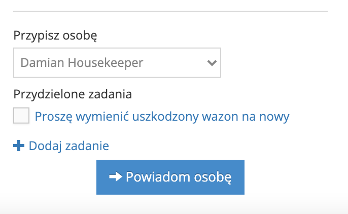 przypisywanie osoby